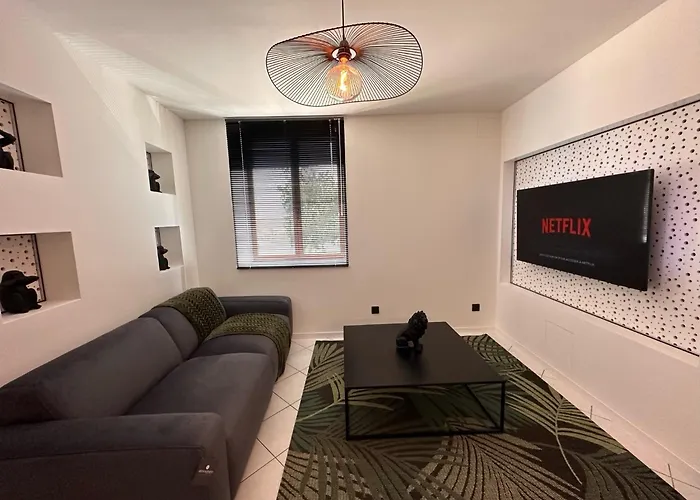 Apartament Le Tropical Sublime Ambiance Jungle Proche Metz Noisseville